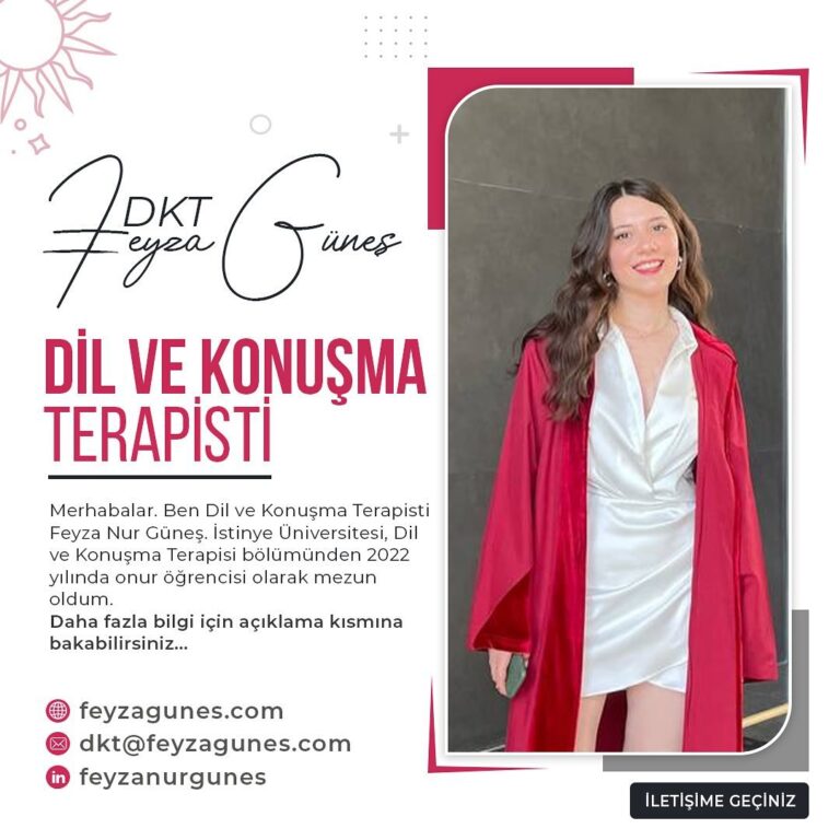 Eskişehir dil ve konuşma terapisti Feyza Nur Güneş
